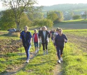 Nordic Walking im Freien